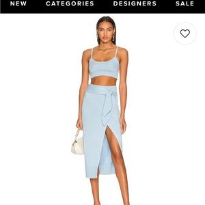 Camila Coelho set in blue